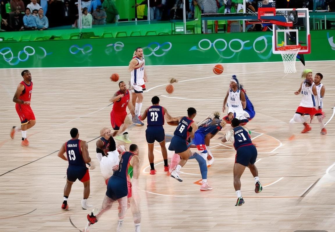 2004雅典奥运男篮对决：美立经典之战与文化碰撞(图2)